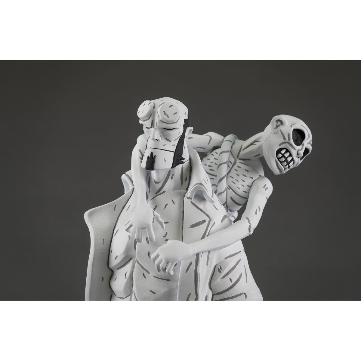 Hellboy 30th Anniversary 12 1/2-Inch Black and White Variant Vinyl Figure - Previews Exclusive
