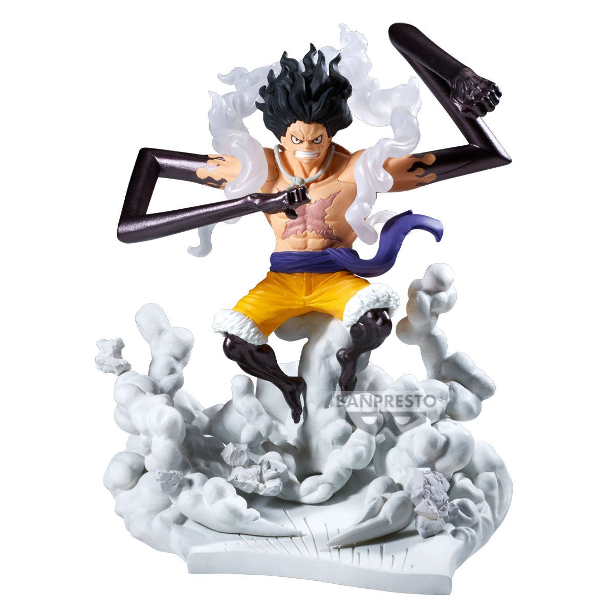 One Piece Monkey D. Luffy Gear 4 Senkozekkei Statue