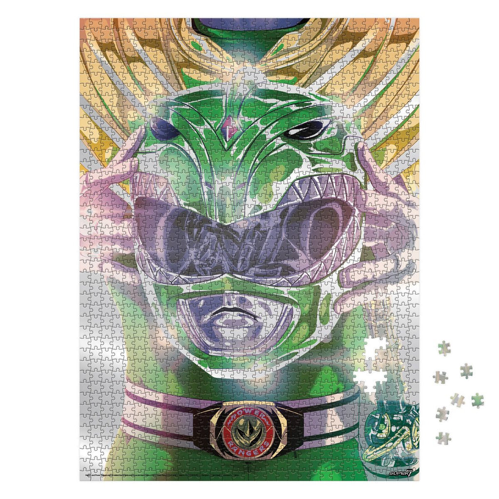 Mighty Morphin Power Rangers Green Ranger Puzzle