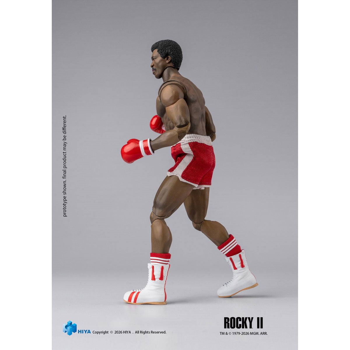 Rocky II Apollo Creed Exquisite Super Series 1:12 Scale Action Figure