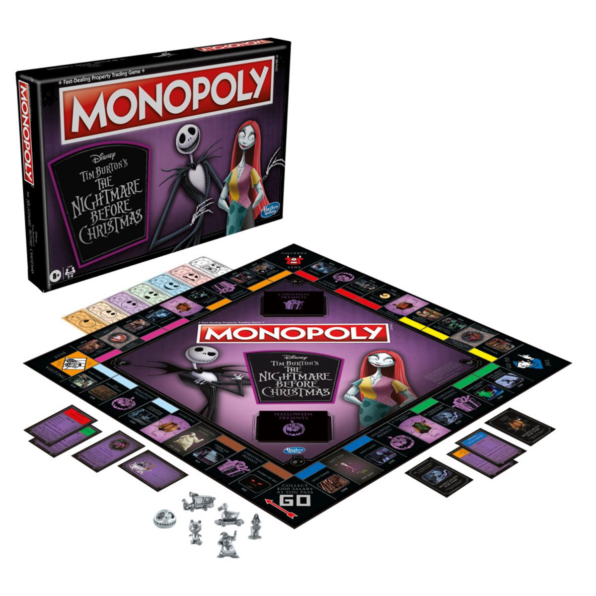 The Nightmare Before Christmas Edition Monopoly Board Game