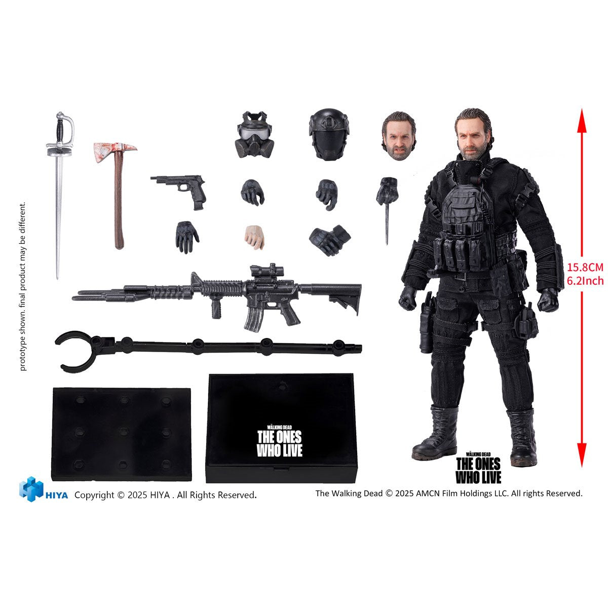 The Walking Dead: The Ones Who Live Rick Grimes Exquisite Super Series 1:12 Scale Action Figure