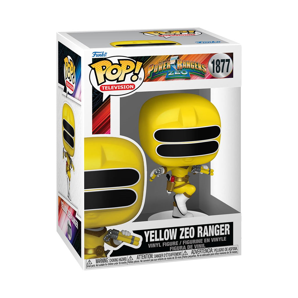Power Rangers Zeo Yellow Zeo Ranger Funko Pop! Vinyl Figure #1877