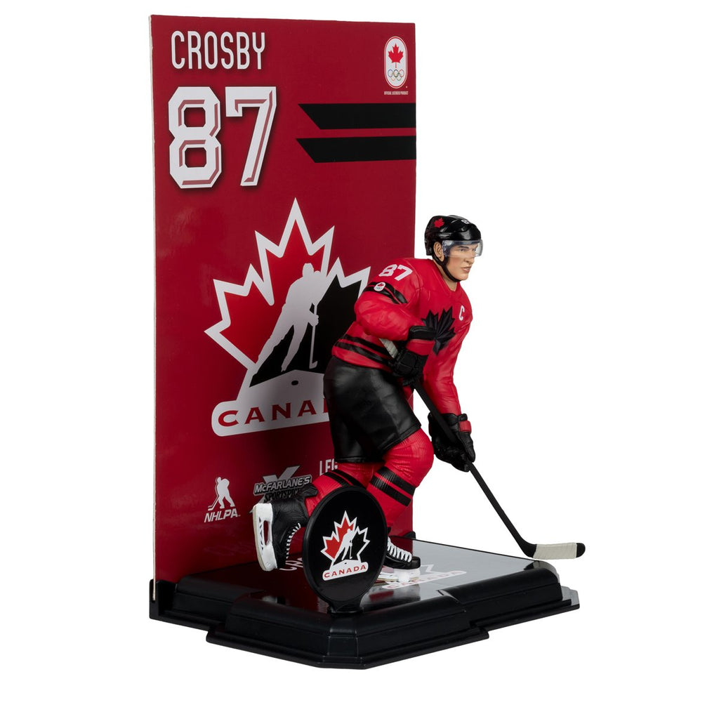 McFarlanes SportsPicks Hockey Canada Sidney Crosby Olympics 2026 7-Inch Scale Posed Figure