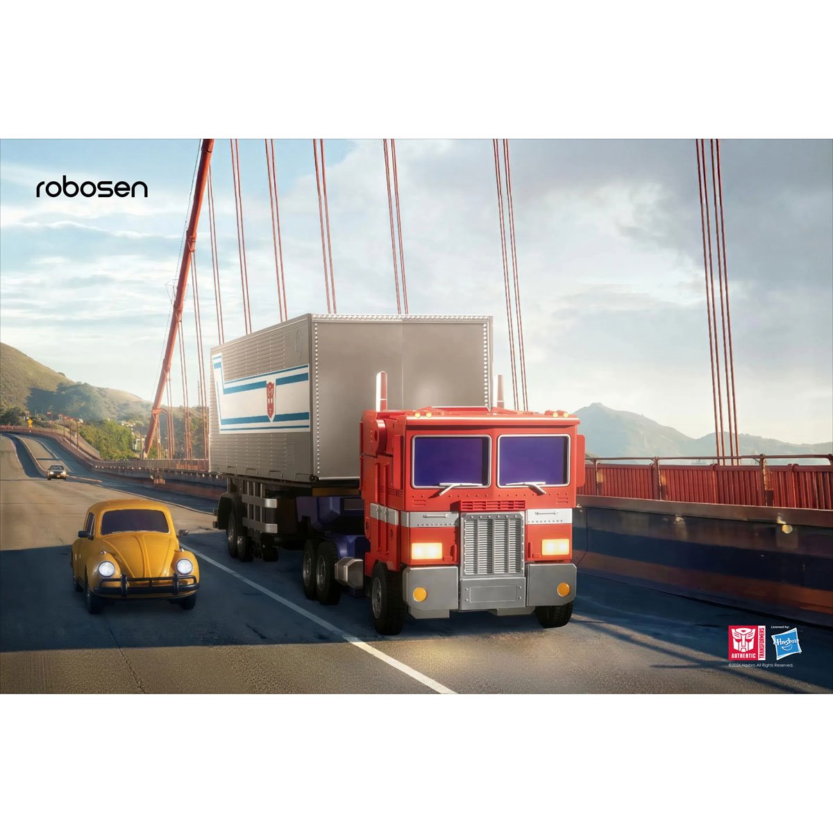Transformers Optimus Prime Trailer Kit for Robosen Optimus Prime Elite Edition (robot sold separately)