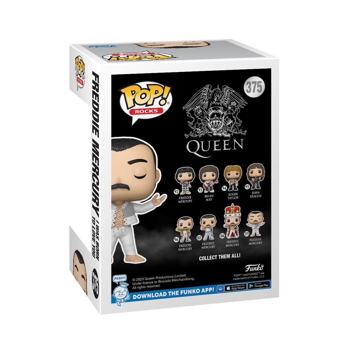 Queen Freddie Mercury I Was Born to Love You Funko Pop! Vinyl Figure #375