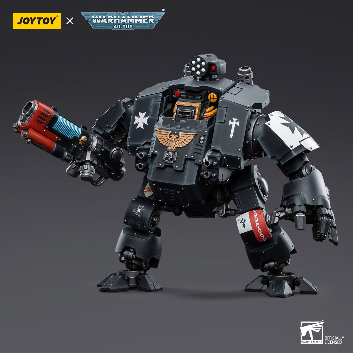 Joy Toy Warhammer 40,000 Black Templars Redemptor Dreadnought 1:18 Scale Action Figure
