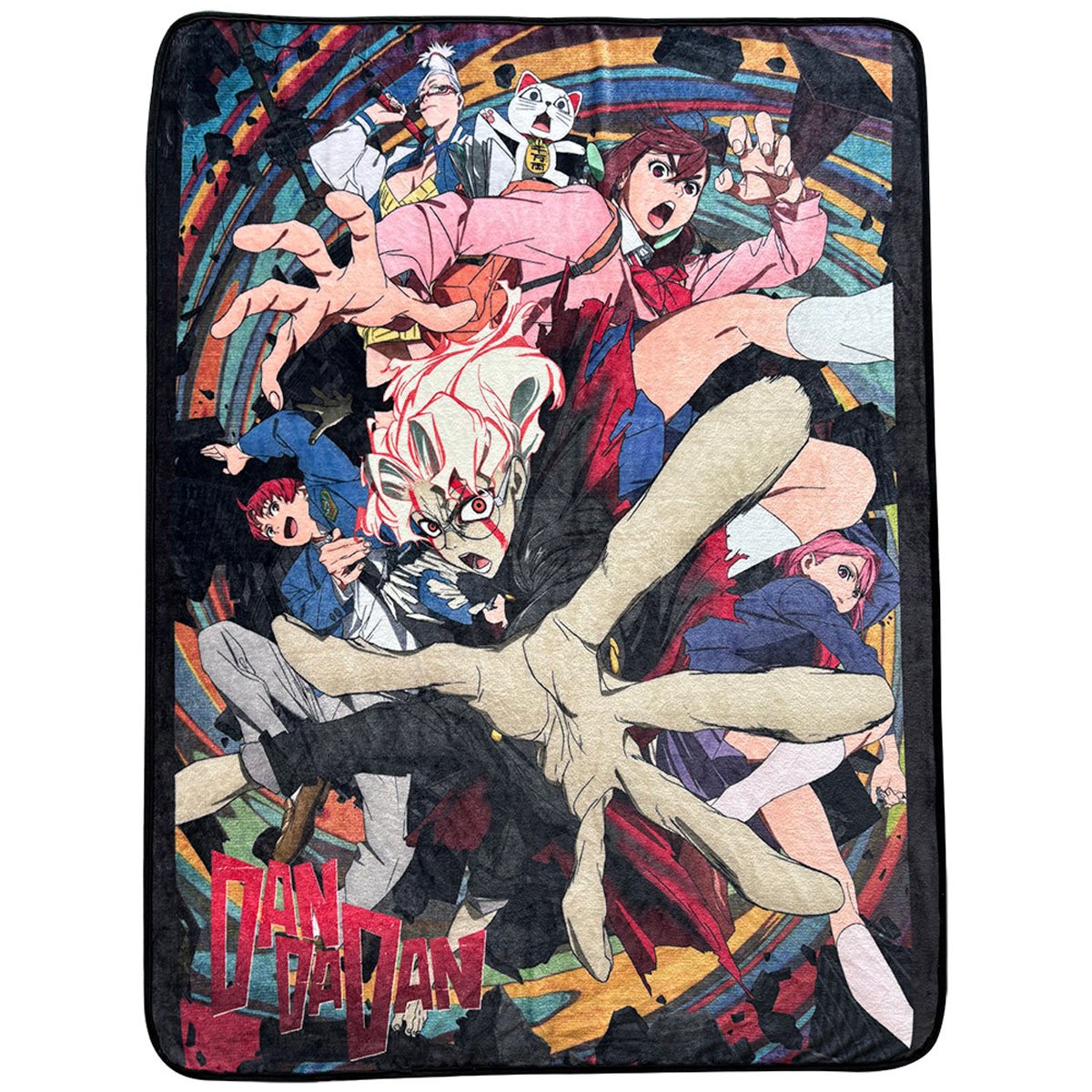 Dandadan Transform Visual Throw Blanket