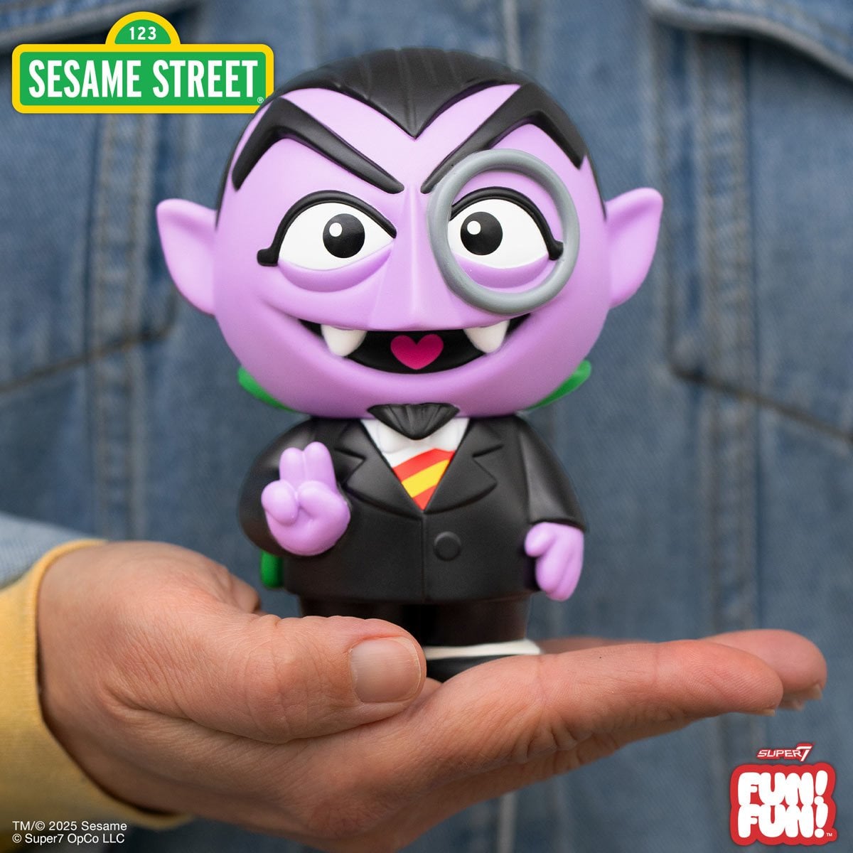 Sesame Street Count Von Count FUN! FUN! Vinyl Figure