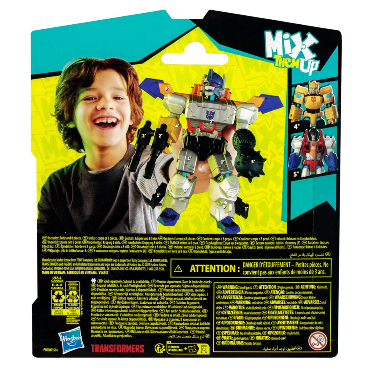 Transformers MixMashers Action Figures Wave 1 Case of 8