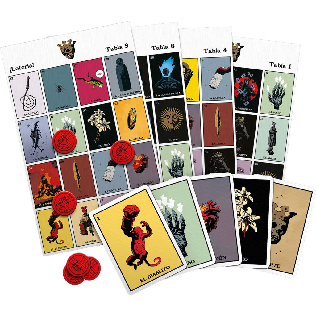 Hellboy Loteria Game