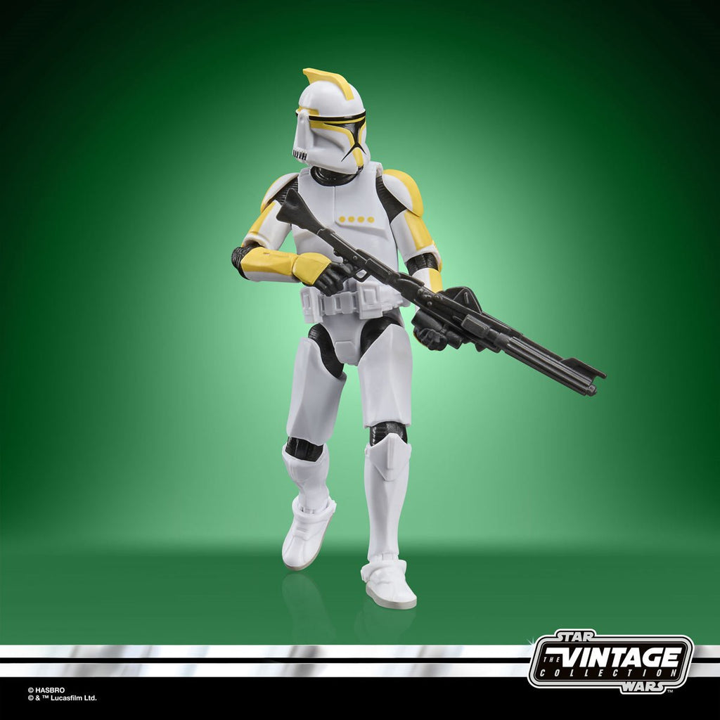 Star Wars The Vintage Collection Clone Trooper Commander 3 3/4-Inch Action Figure