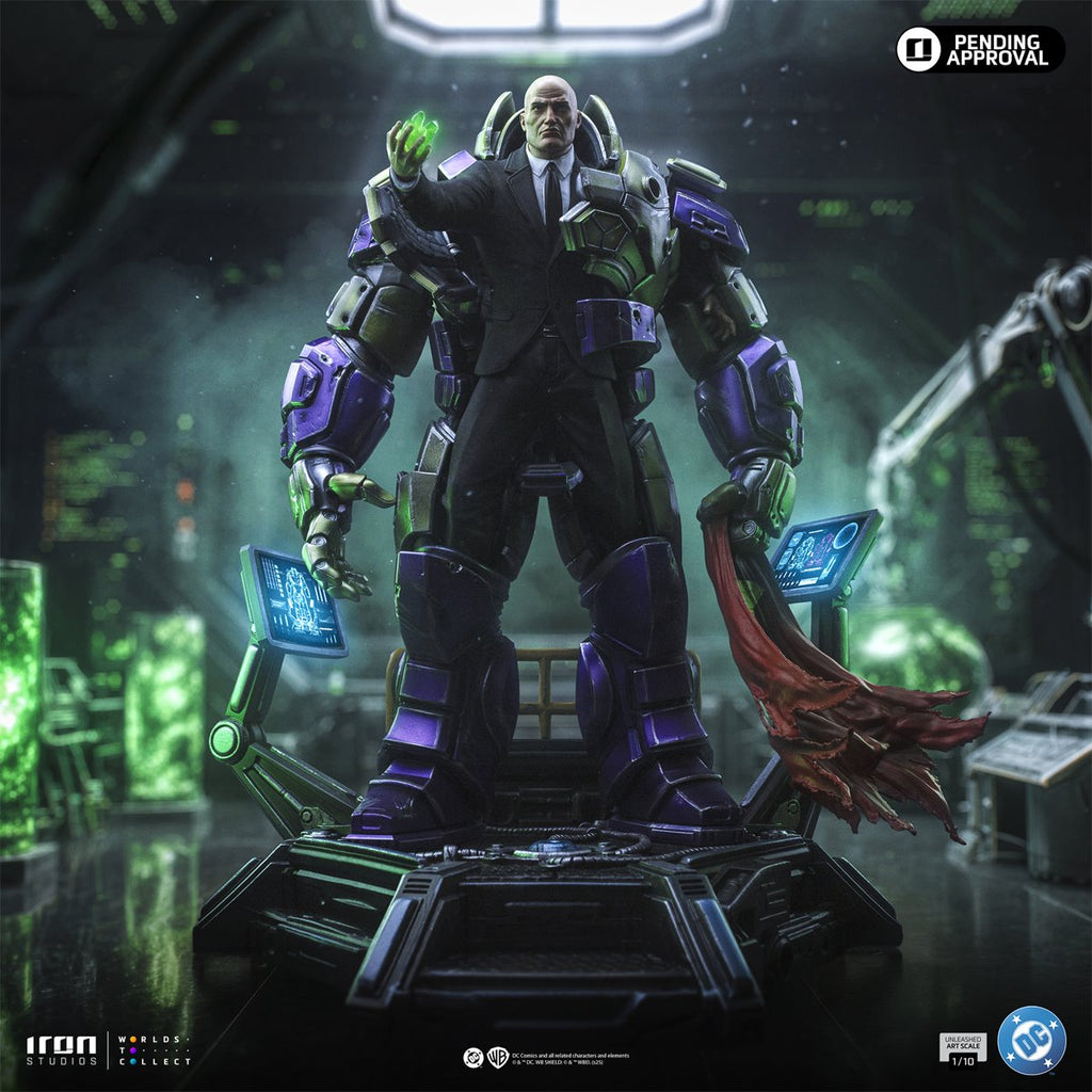 DC Comics Lex Luthor Unleashed Deluxe 1:10 Art Scale Statue