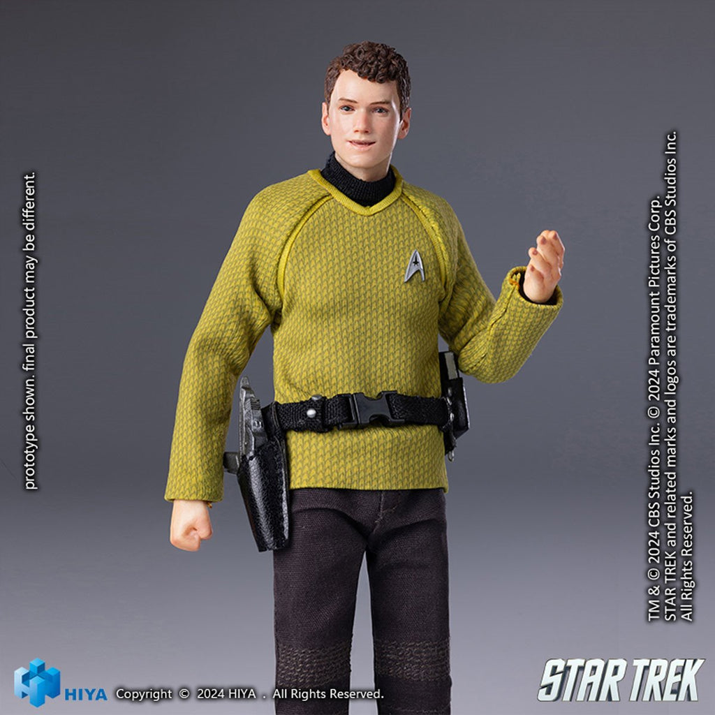Star Trek 2009 Chekov Exquisite Super Series 1:12 Scale Action Figure