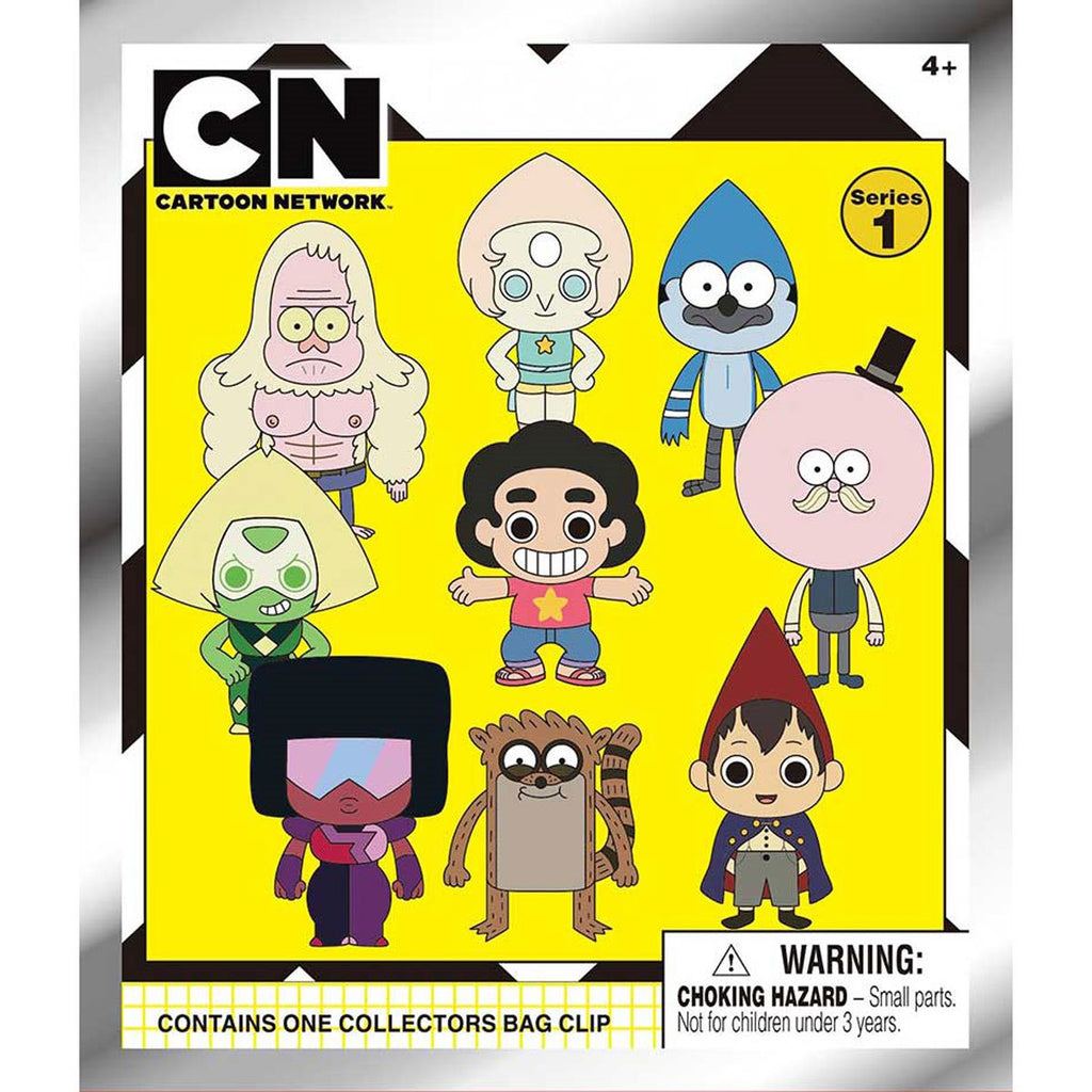 Cartoon Network 3D Foam Bag Clip Random 6-Pack