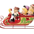 Peanuts Snoopy and Friends in Sleigh by Jim Shore Statue