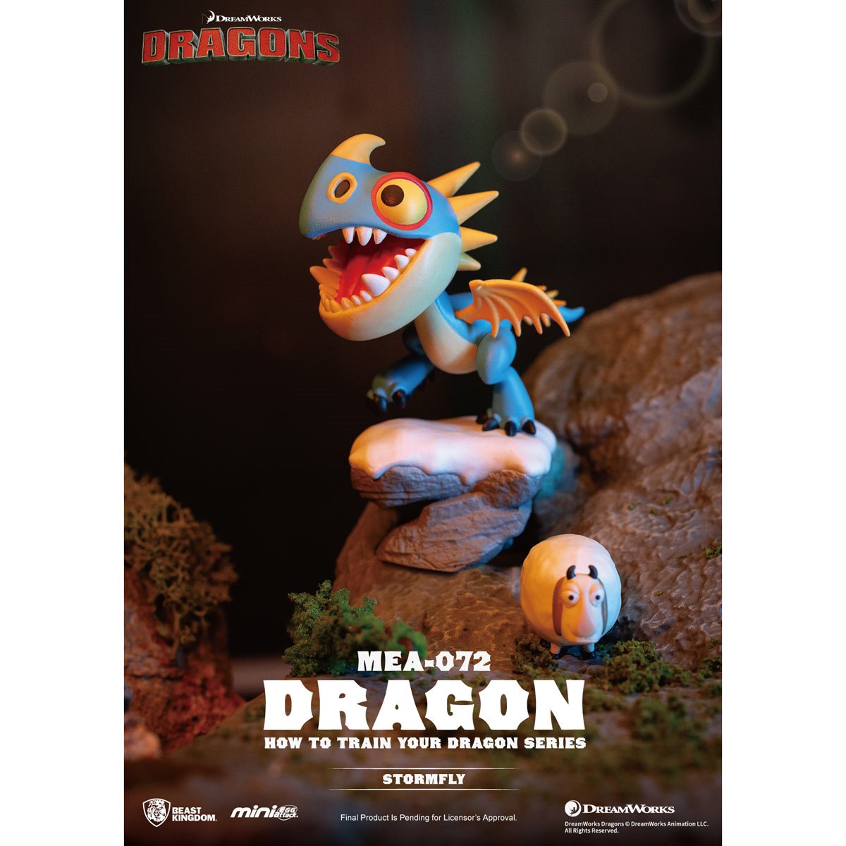 How to Train Your Dragon MEA-072 Mini-Figure Blind Box Case of 6