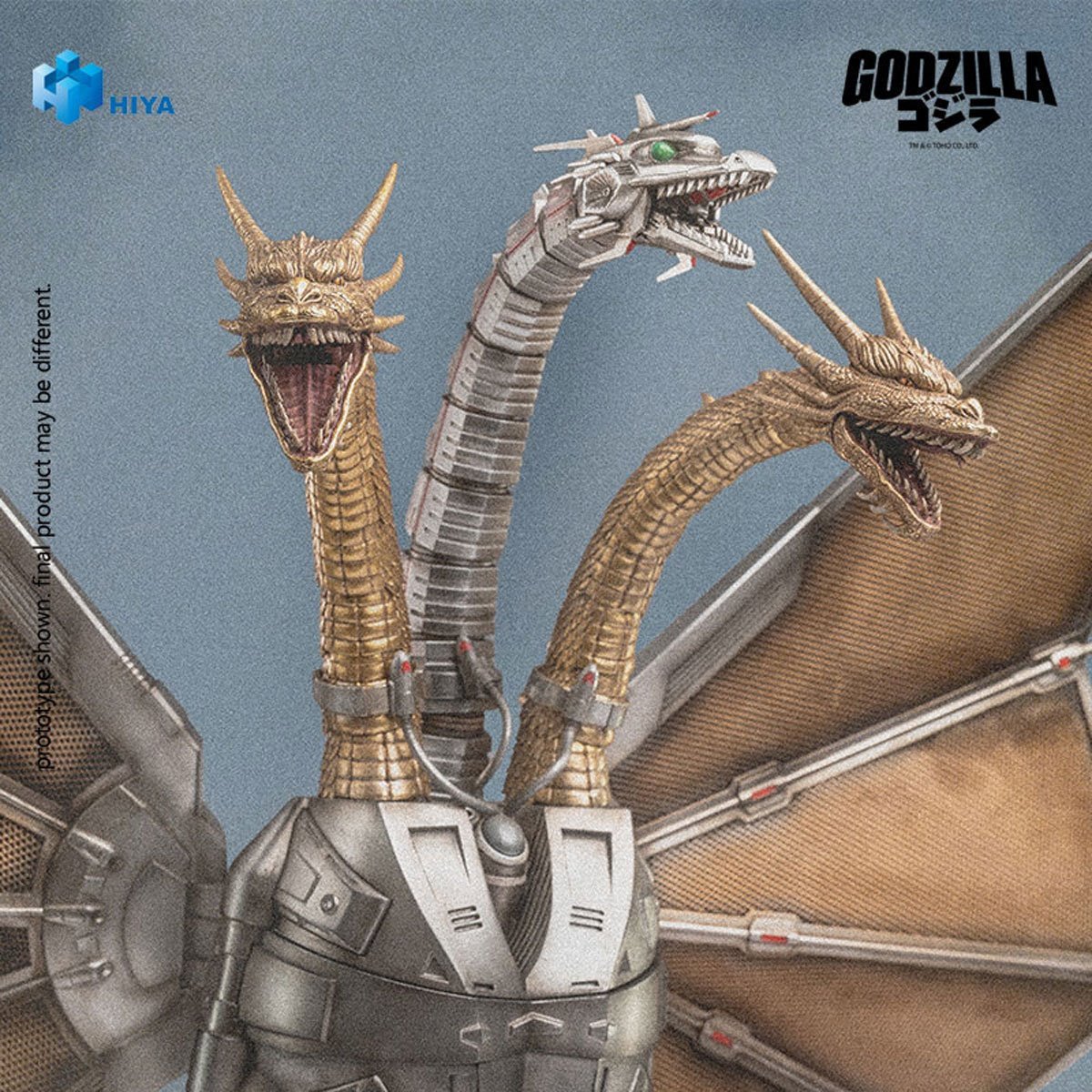 Godzilla vs. King Ghidorah 1991 Mecha King Ghidorah Exquisite Basic Series Action Figure
