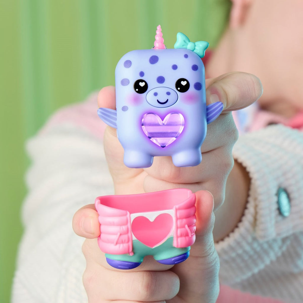 Nano-mals Blubby the Narwhal Electronic Pet Toy