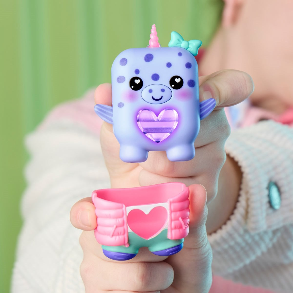 Nano-mals Blubby the Narwhal Electronic Pet Toy