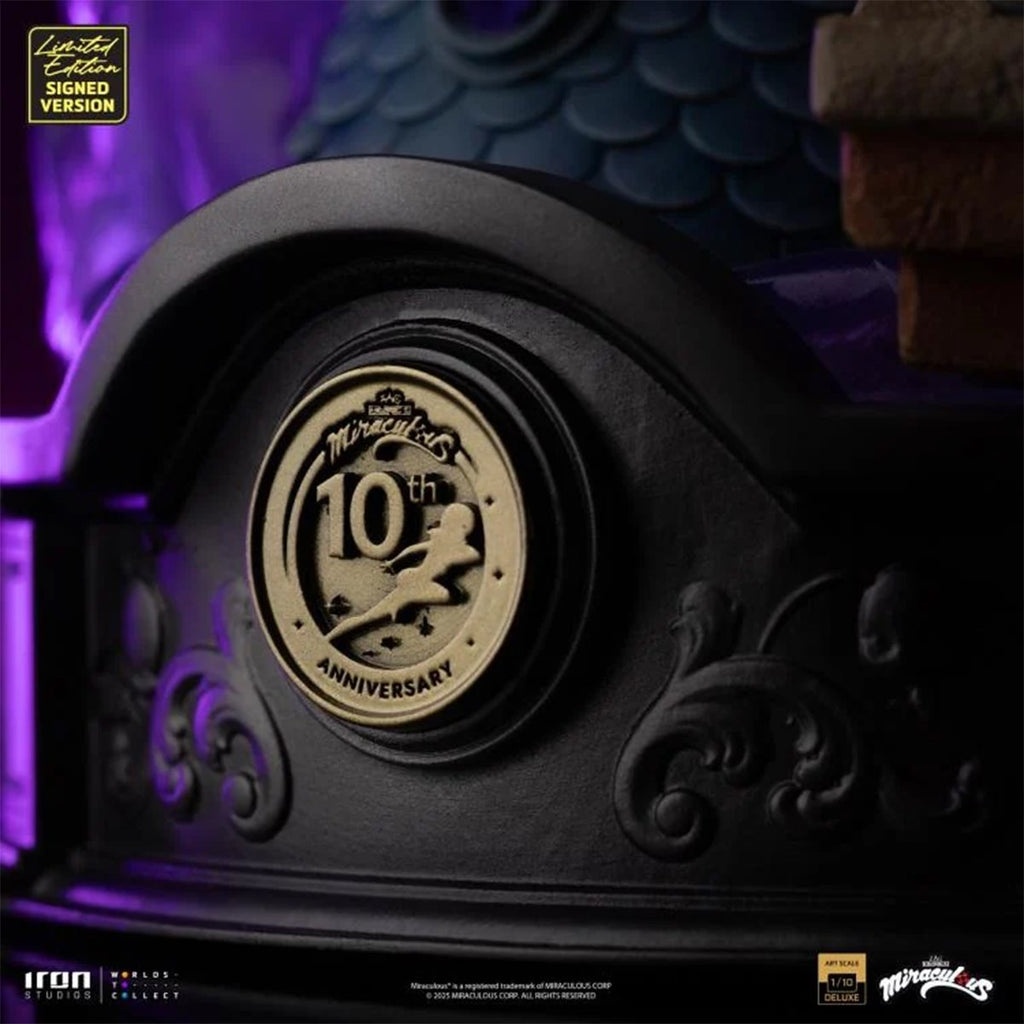 Miraculous Ladybug And Cat Noir 10th Anniversary Signed Edition 1:10 Deluxe Art Scale Limited Edition Statue