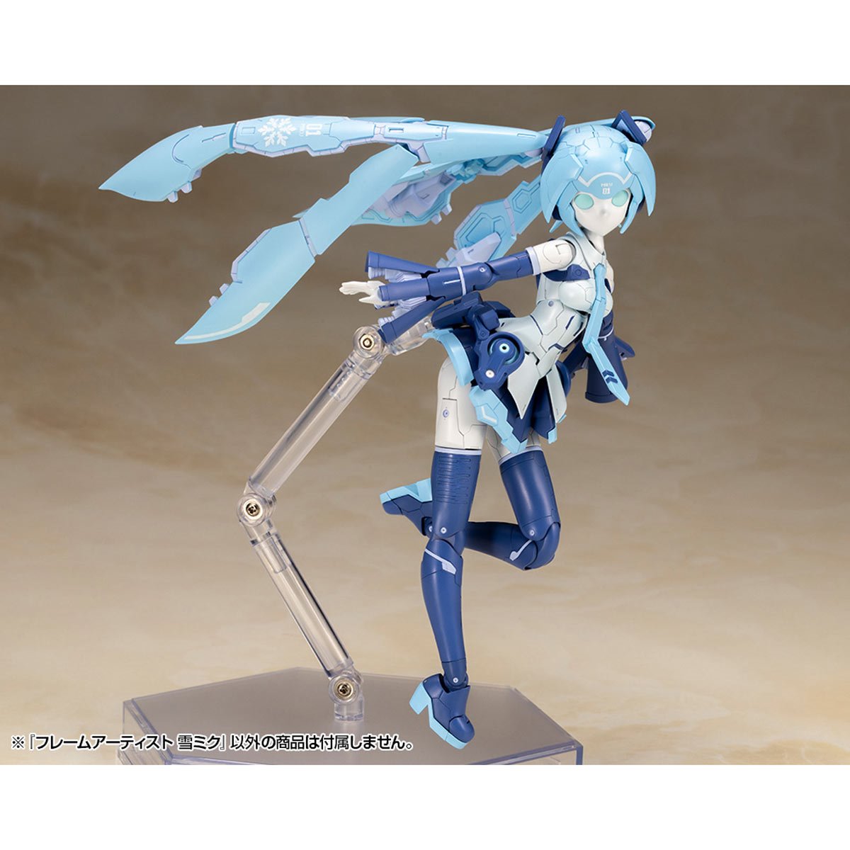 Vocaloid Frame Music Girl Frame Artist Snow Miku 1:100 Scale Model Kit
