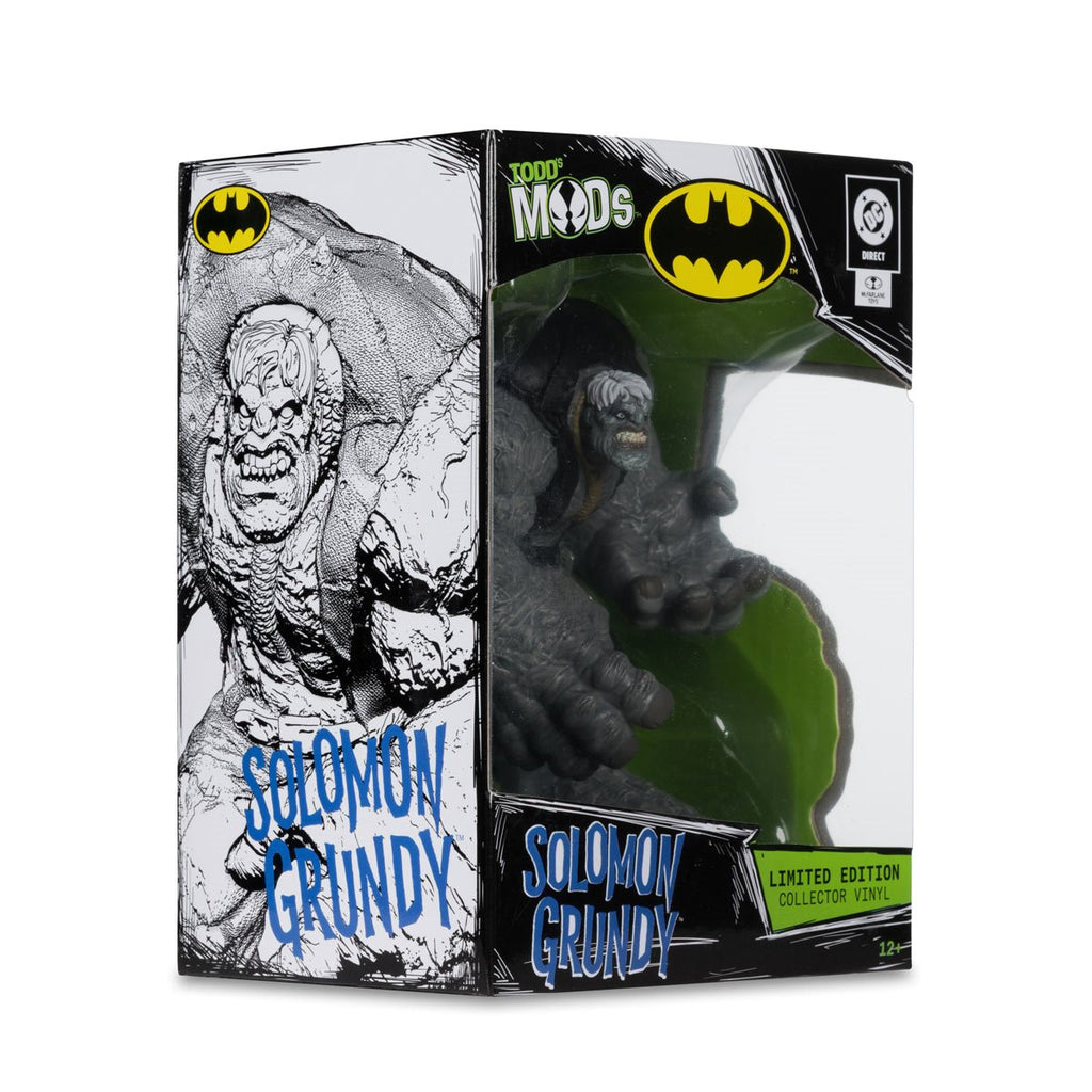 DC Direct Collector Vinyl Wave 5 Solomon Grundy Todd's Mods Limited Edition 4 1/2-Inch Scale Posed Figure