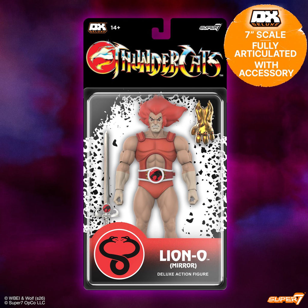 ThunderCats Deluxe Lion-O (Mirror) 7-Inch Action Figure