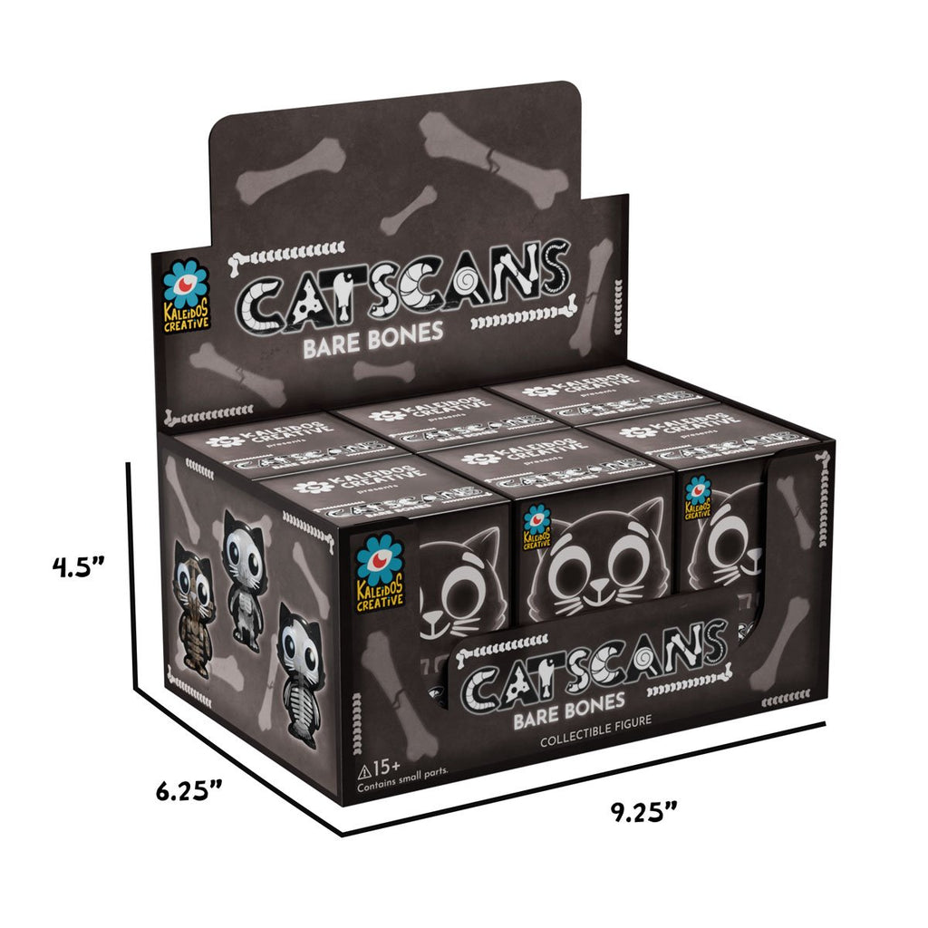 Catscans Series 2 Bare Bones Blind-Box Mini-Figure Case of 6