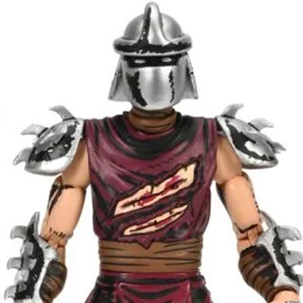 Teenage Mutant Ninja Turtles Mirage Comics Battle Damaged Shredder Classic Colors 7-Inch Scale Action Figure