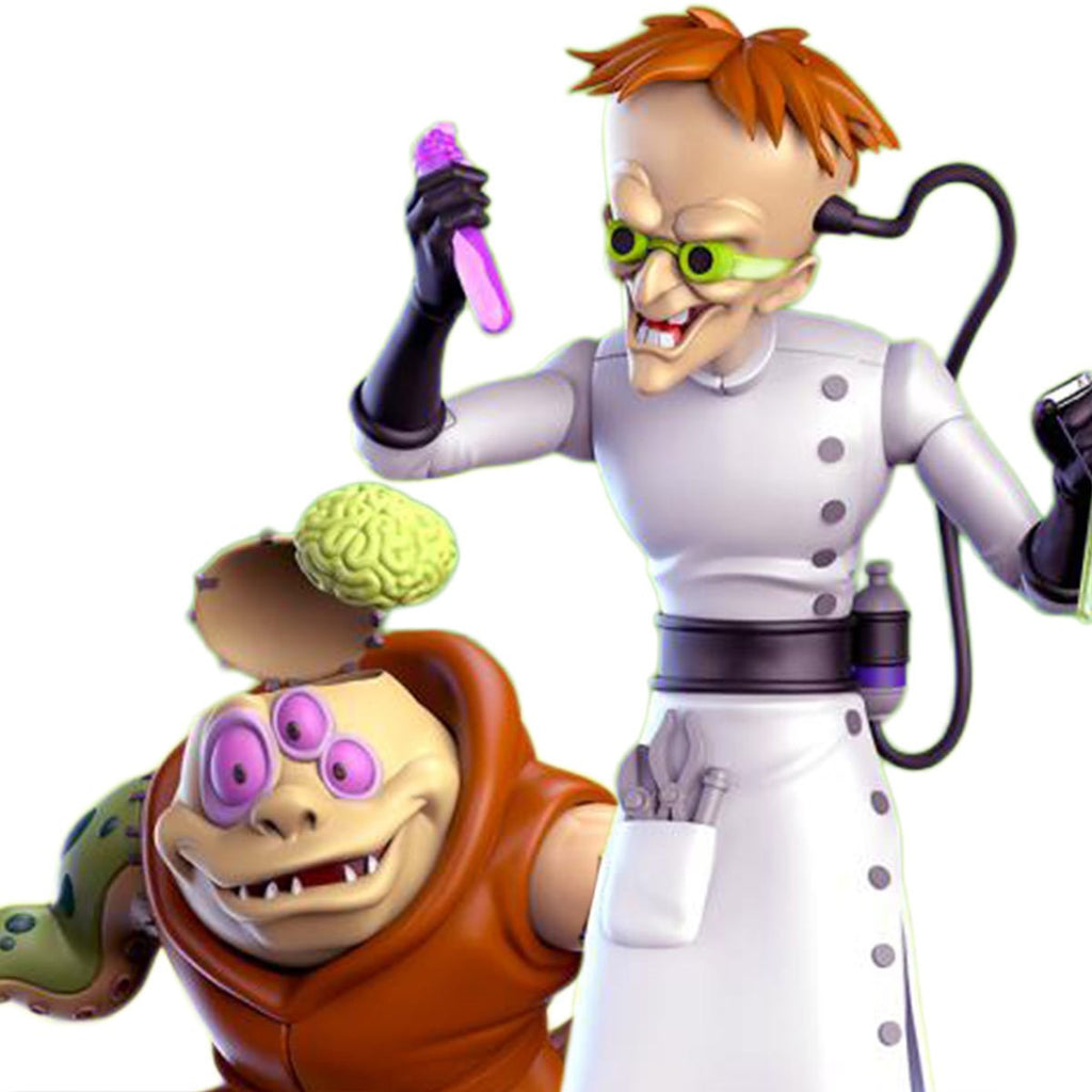 Biker Mice from Mars Wave 2 Dr. Karbunkle and Fred The Mutant 7-Inch Scale Action Figures
