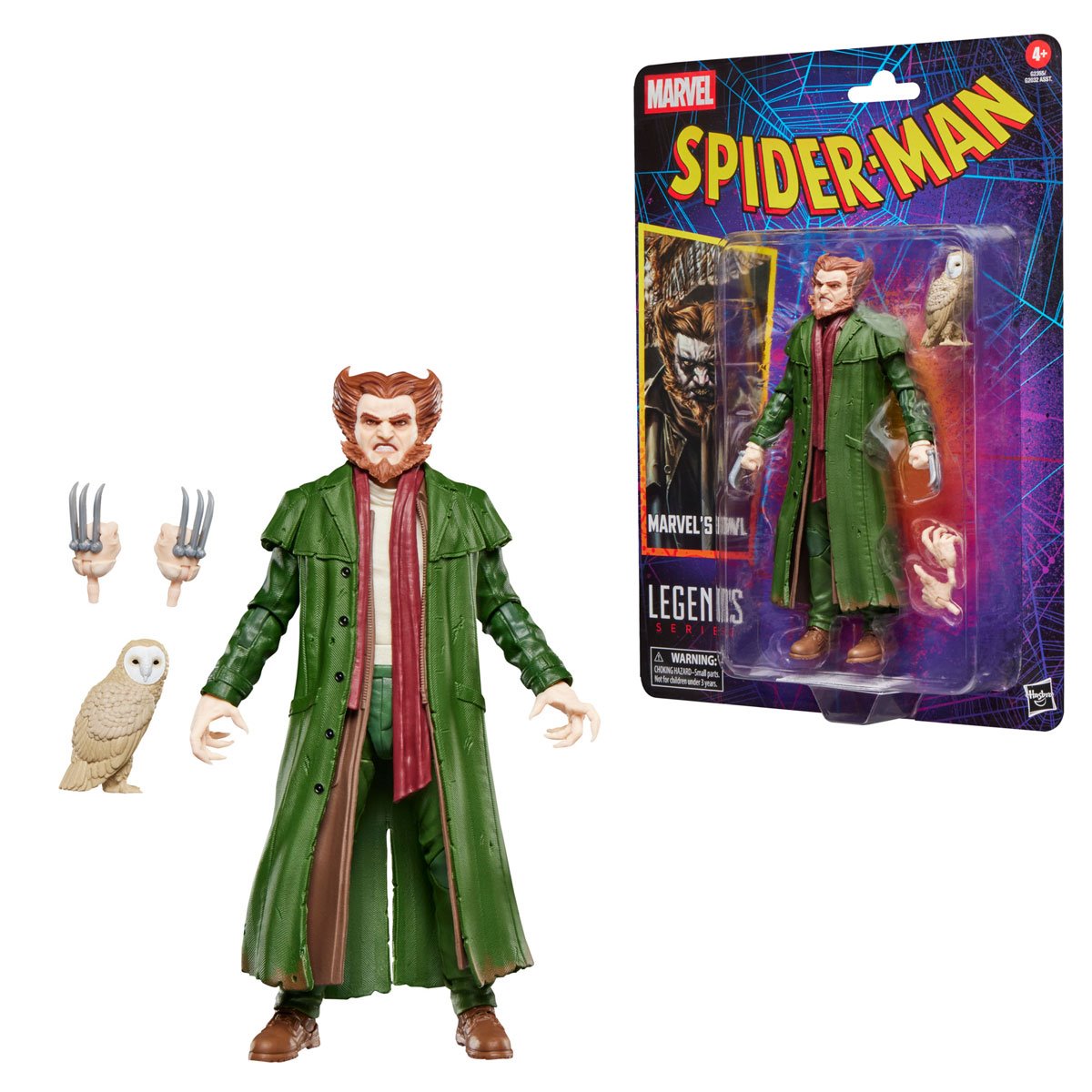 Spider-Man Marvel Legends Retro Cardback 6-Inch Action Figures 2026 Wave 1 Case of 6