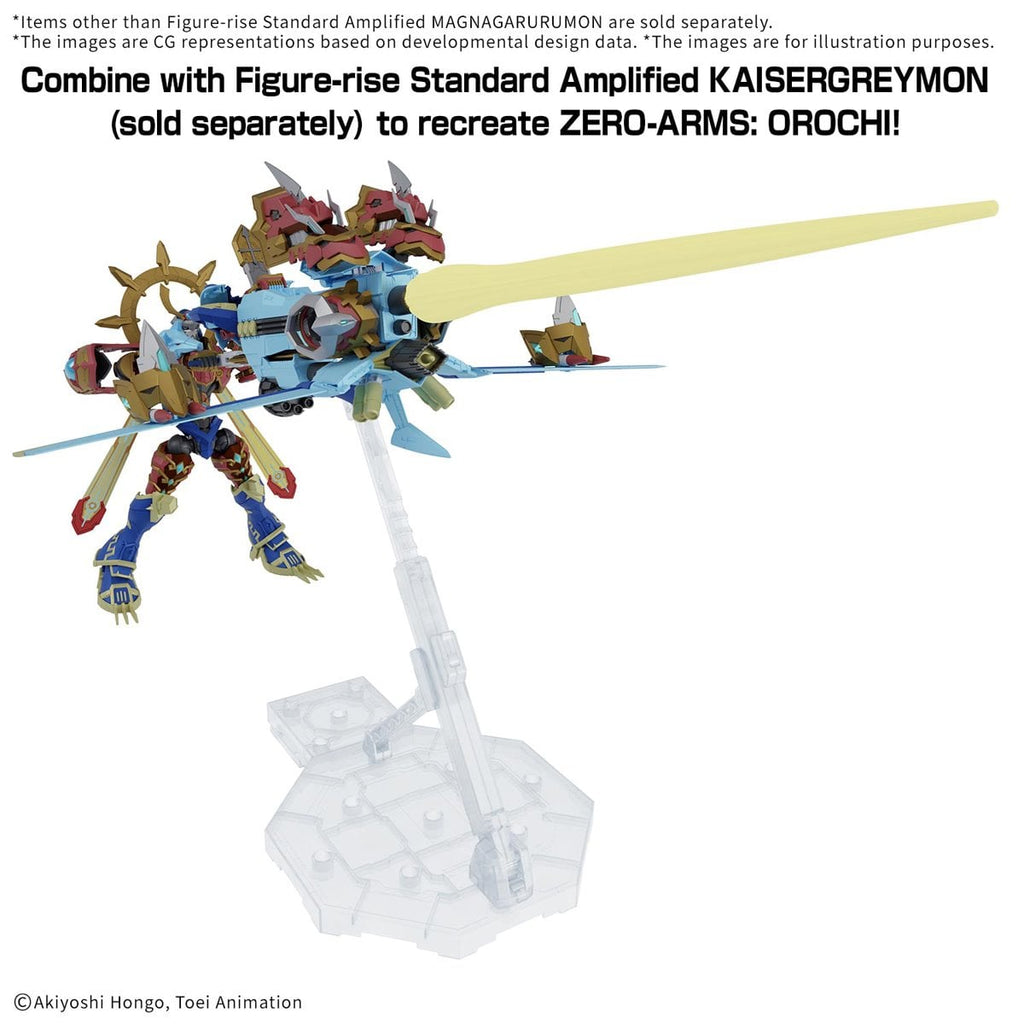 Digimon MagnaGarurumon Figure-Rise Stardard Amplified Model Kit