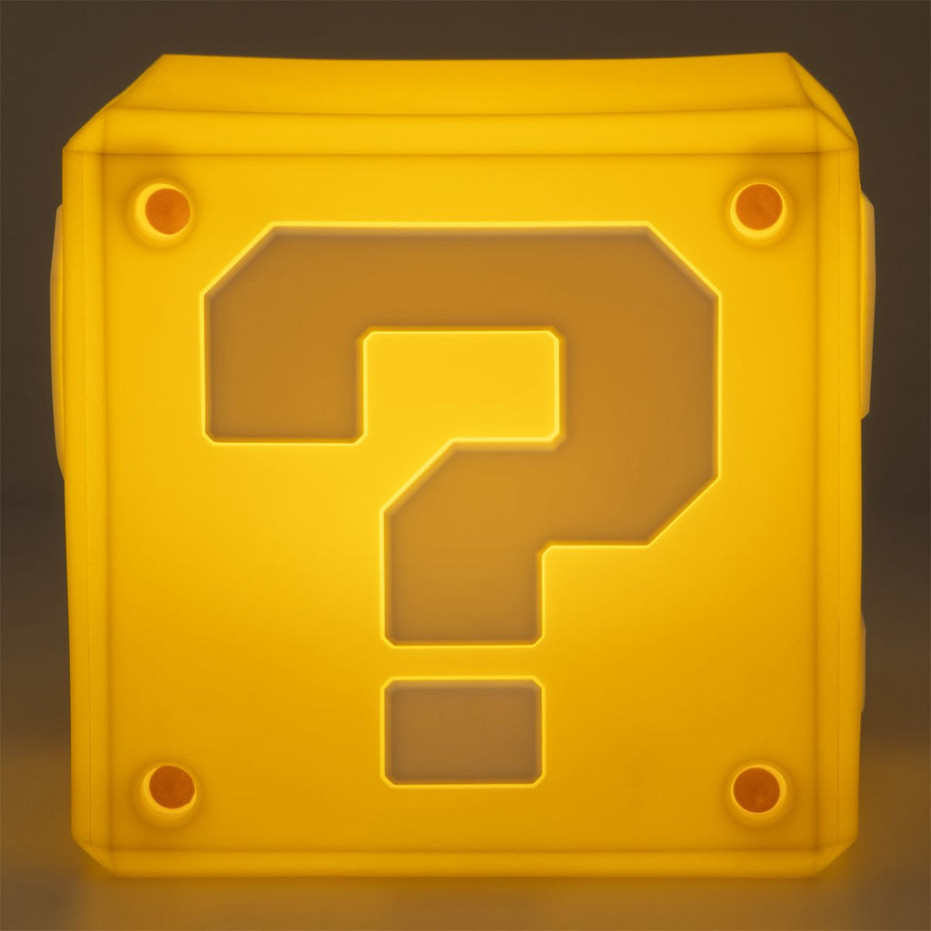 Super Mario Bros. Question Block SquishyGlo Rechargeable Light