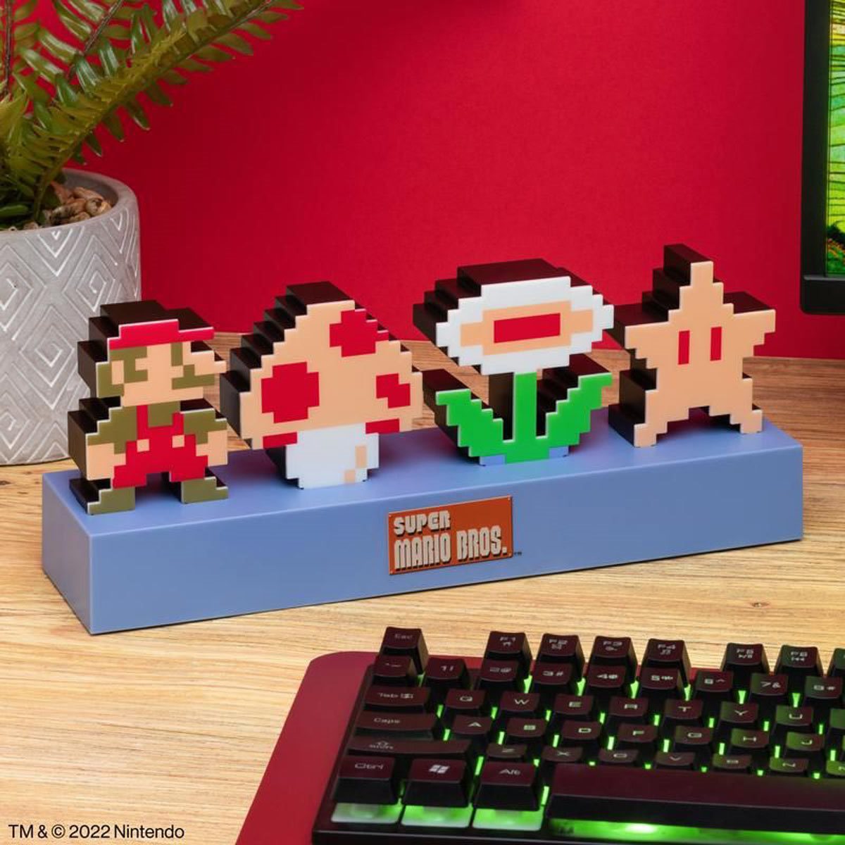 Super Mario Bros. 8-Bit Icons Light