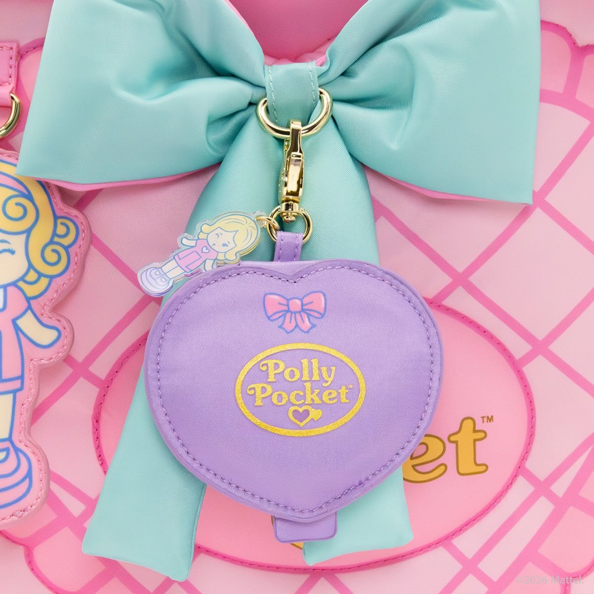 Polly Pocket Mystery Blind-Box Random Mirror Compact Bag Charm