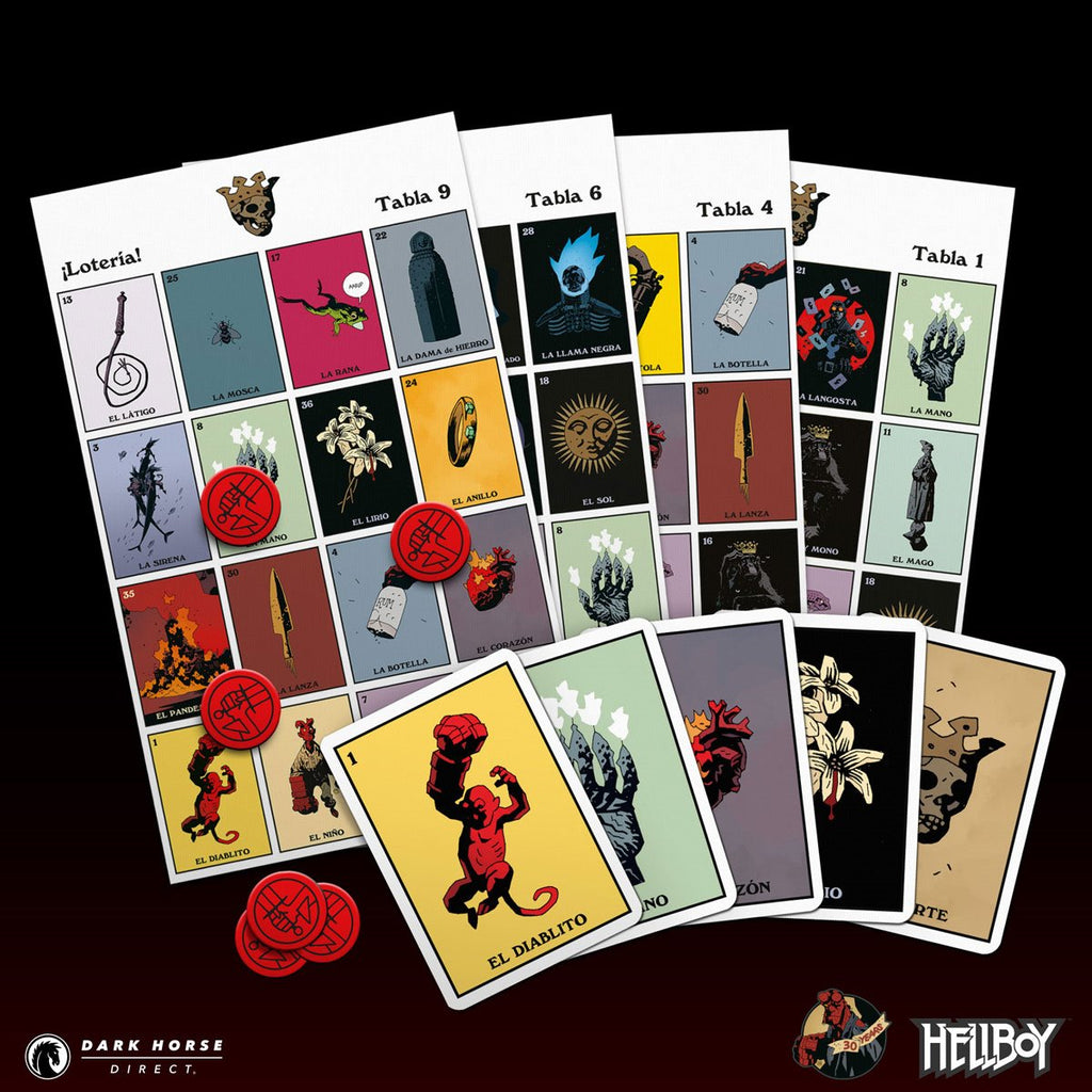 Hellboy Loteria Game
