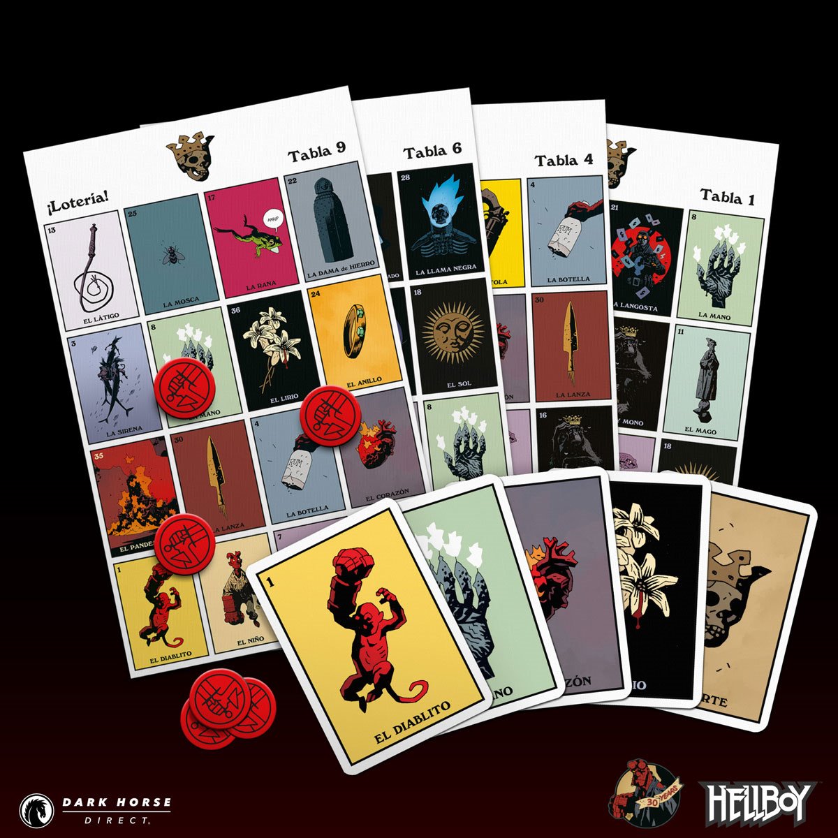 Hellboy Loteria Game