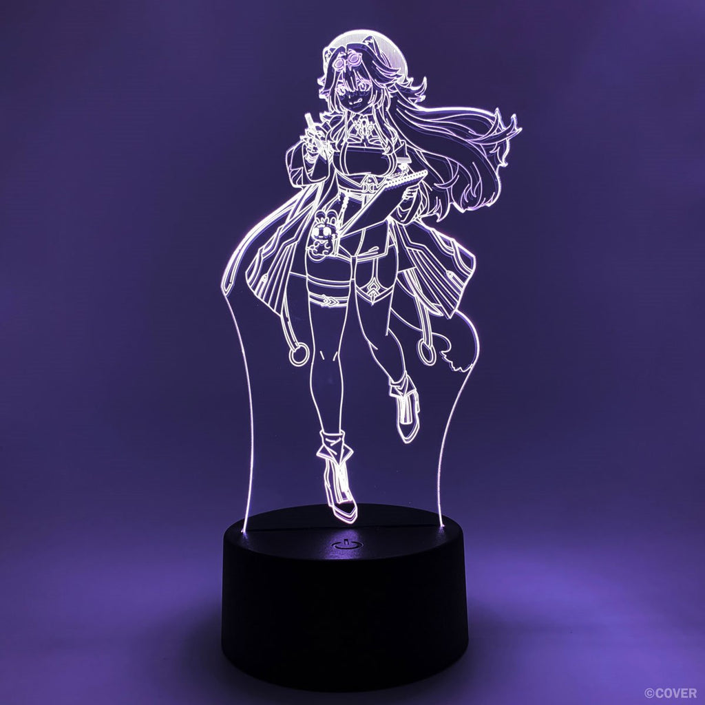 Hololive Justice Raora Panthera Otaku Lamp