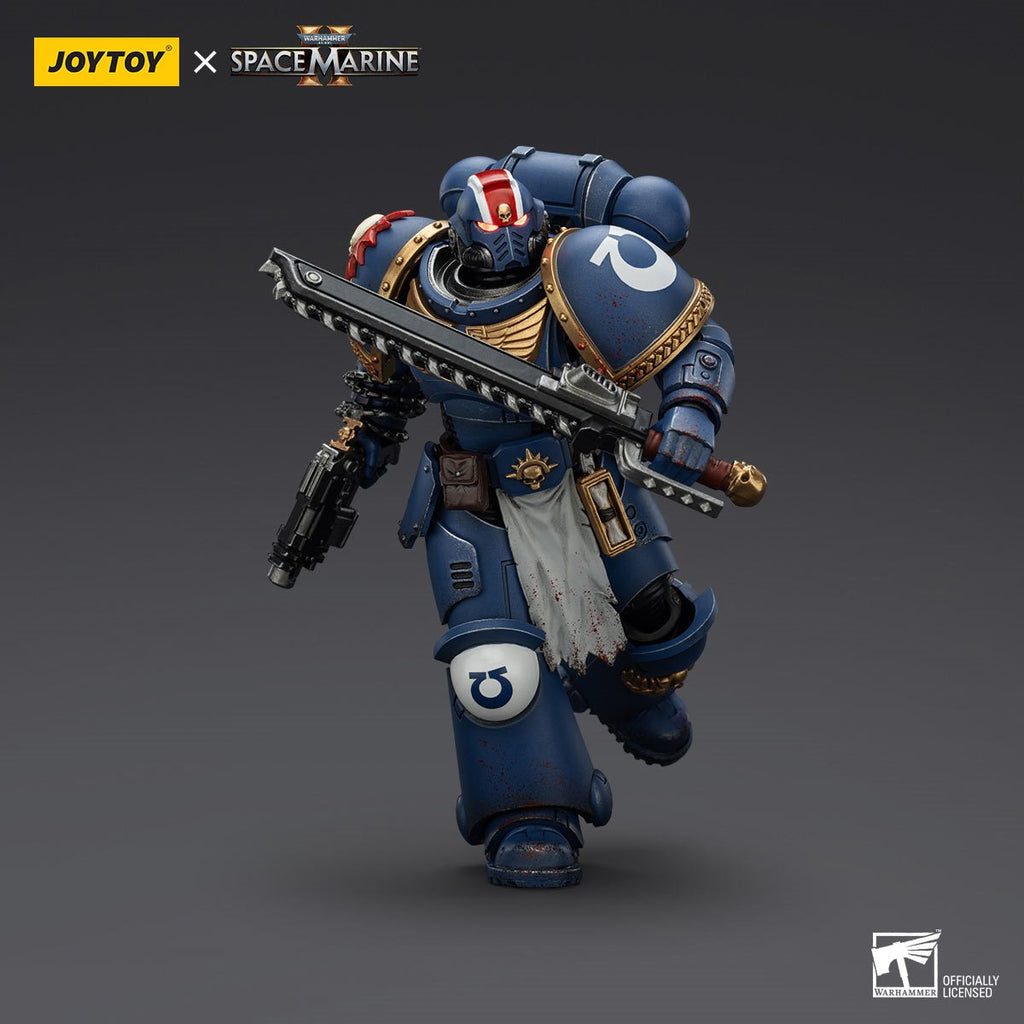 Joy Toy Warhammer Space Marine II Ultramarines Lieutenant Titus Collectors Edition 1:18 Scale Action Figure