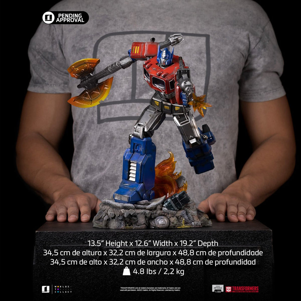 Transformers Optimus Prime 1:20 Demi Art Scale Limited Edition Statue