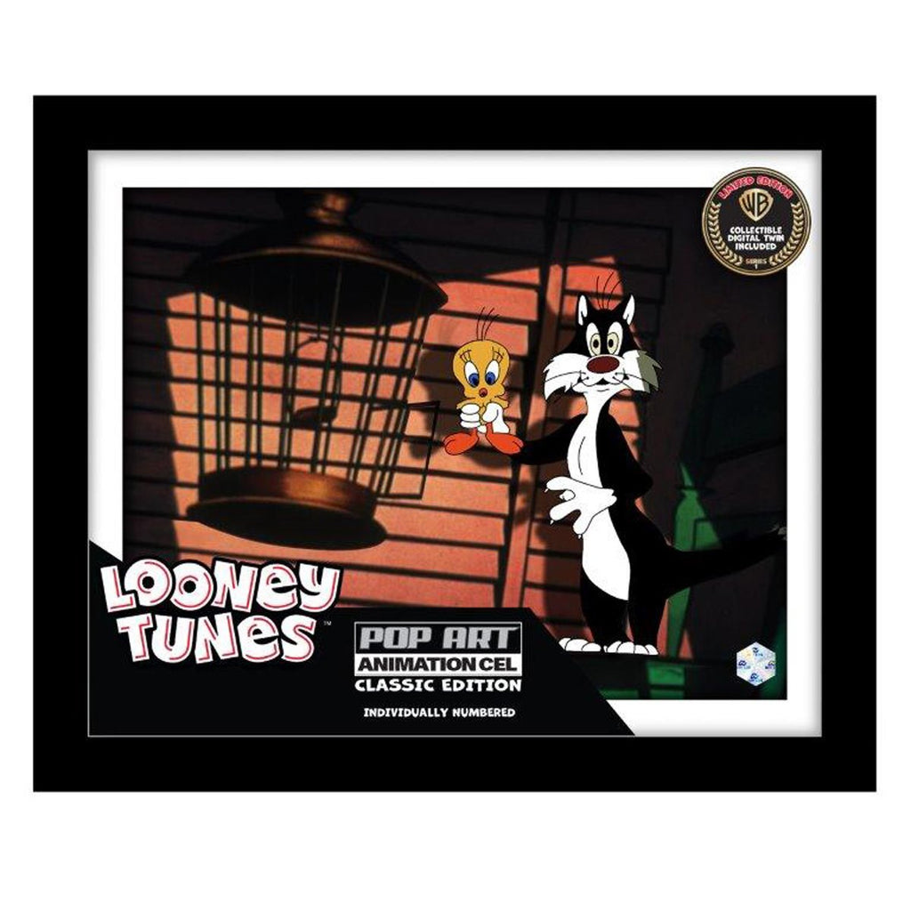 Looney Tunes Birds Anonymous #1006 Animation Cel Framed Art Print