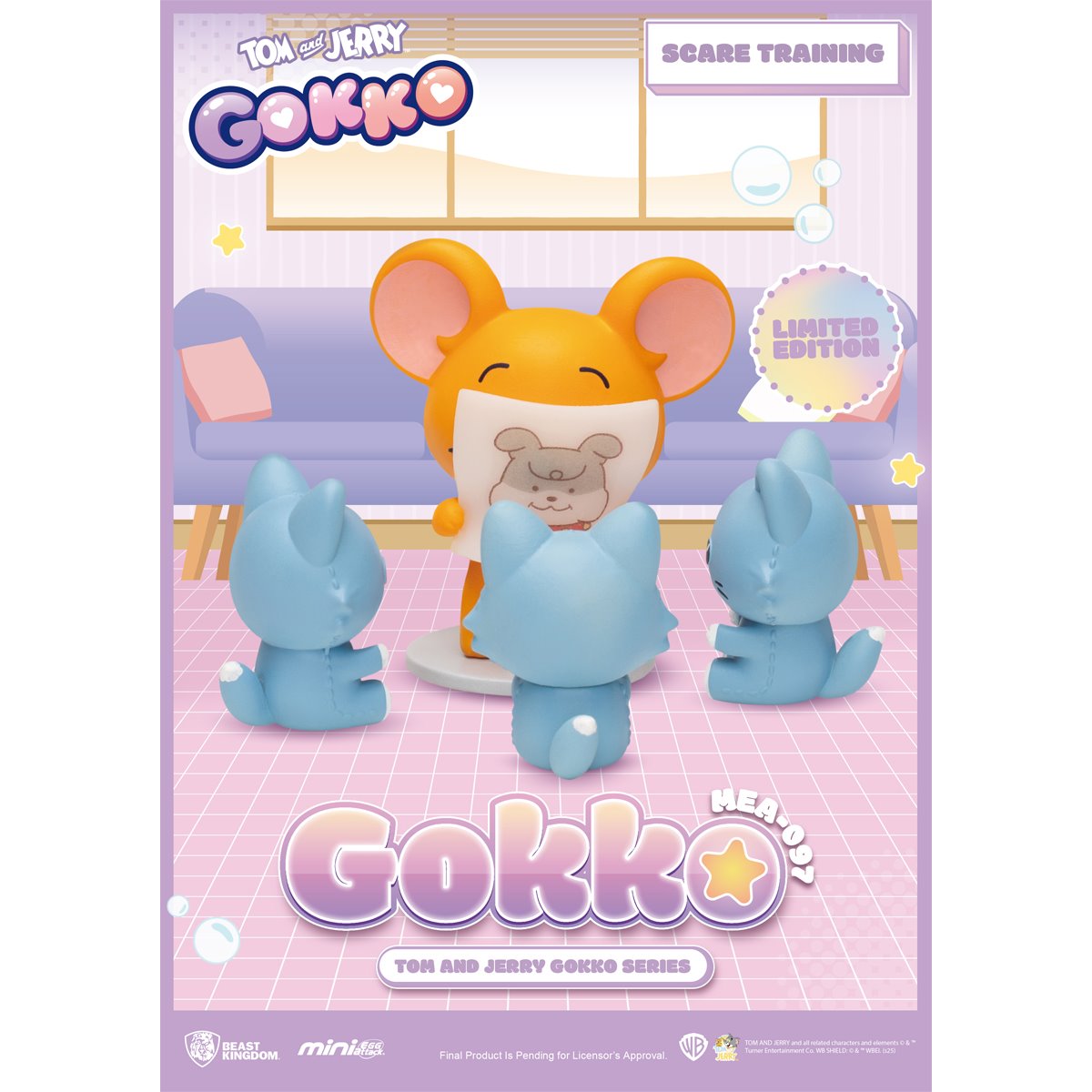 Tom and Jerry Gokko MEA-097 Mini-Figure Blind Box Case of 6