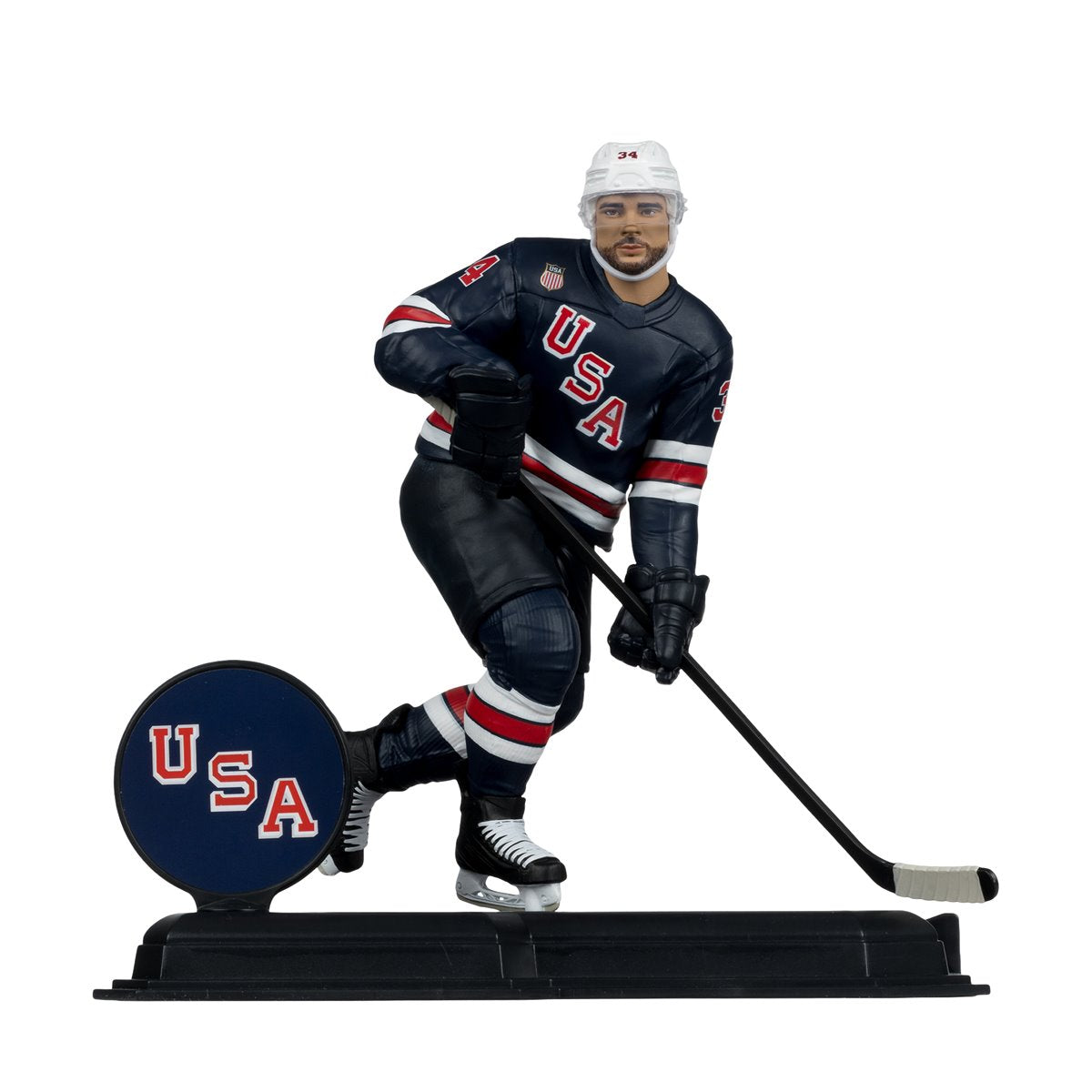 McFarlanes SportsPicks USA Hockey Auston Matthews Olympics 2026 7-Inch Scale Posed Figure