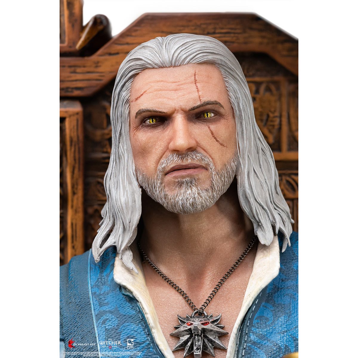 Witcher 3 Wild Hunt Geralt of Rivia 1:4 Scale Deluxe Statue