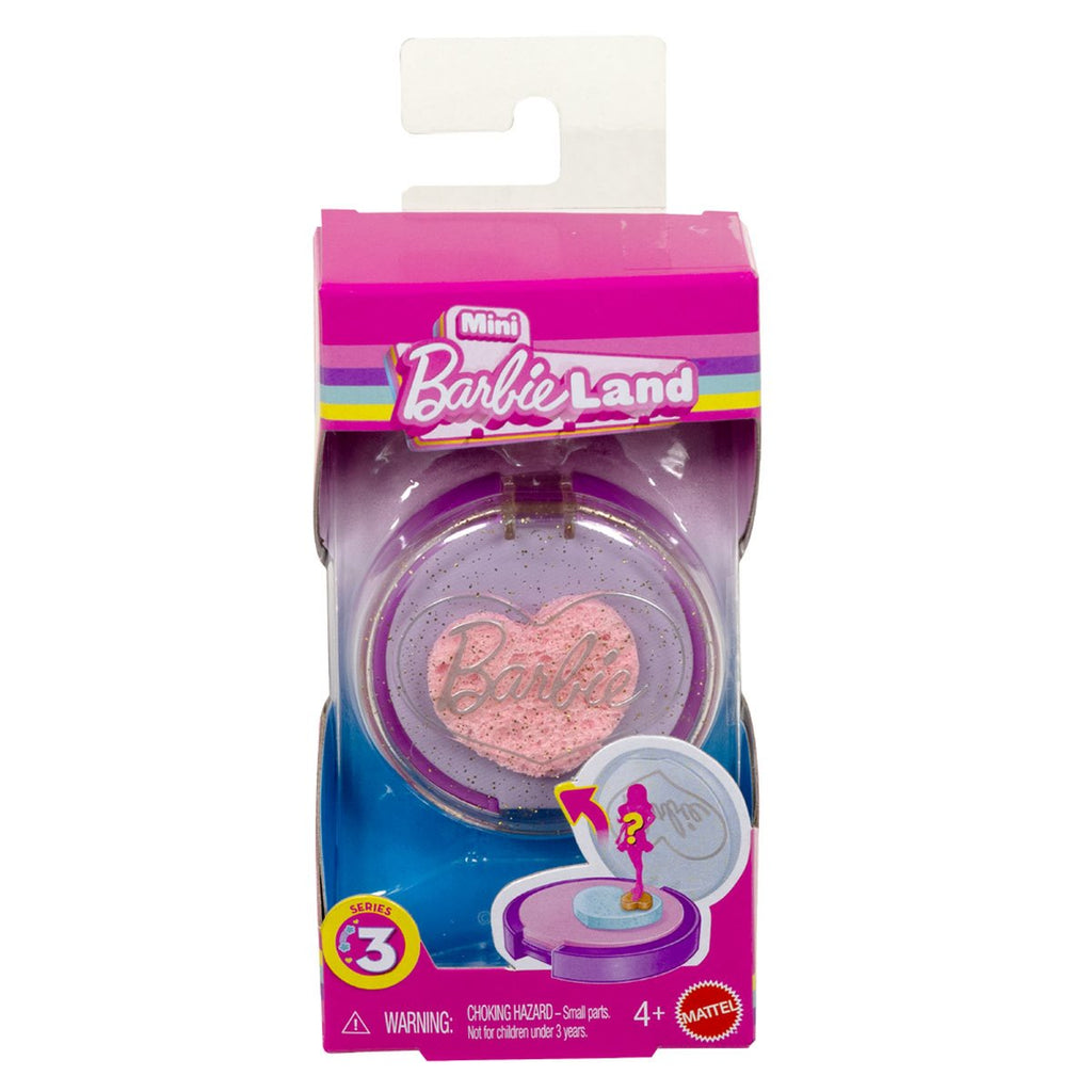 Mini BarbieLand Fashionista Reveal Series 3 Compact Playset Case of 16