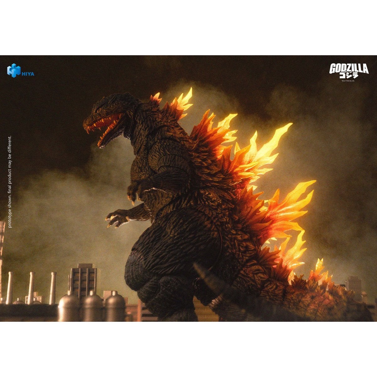 Godzilla 2000: Millennium 1999 Godzilla Heat Ray Exquisite Basic Series Action Figure