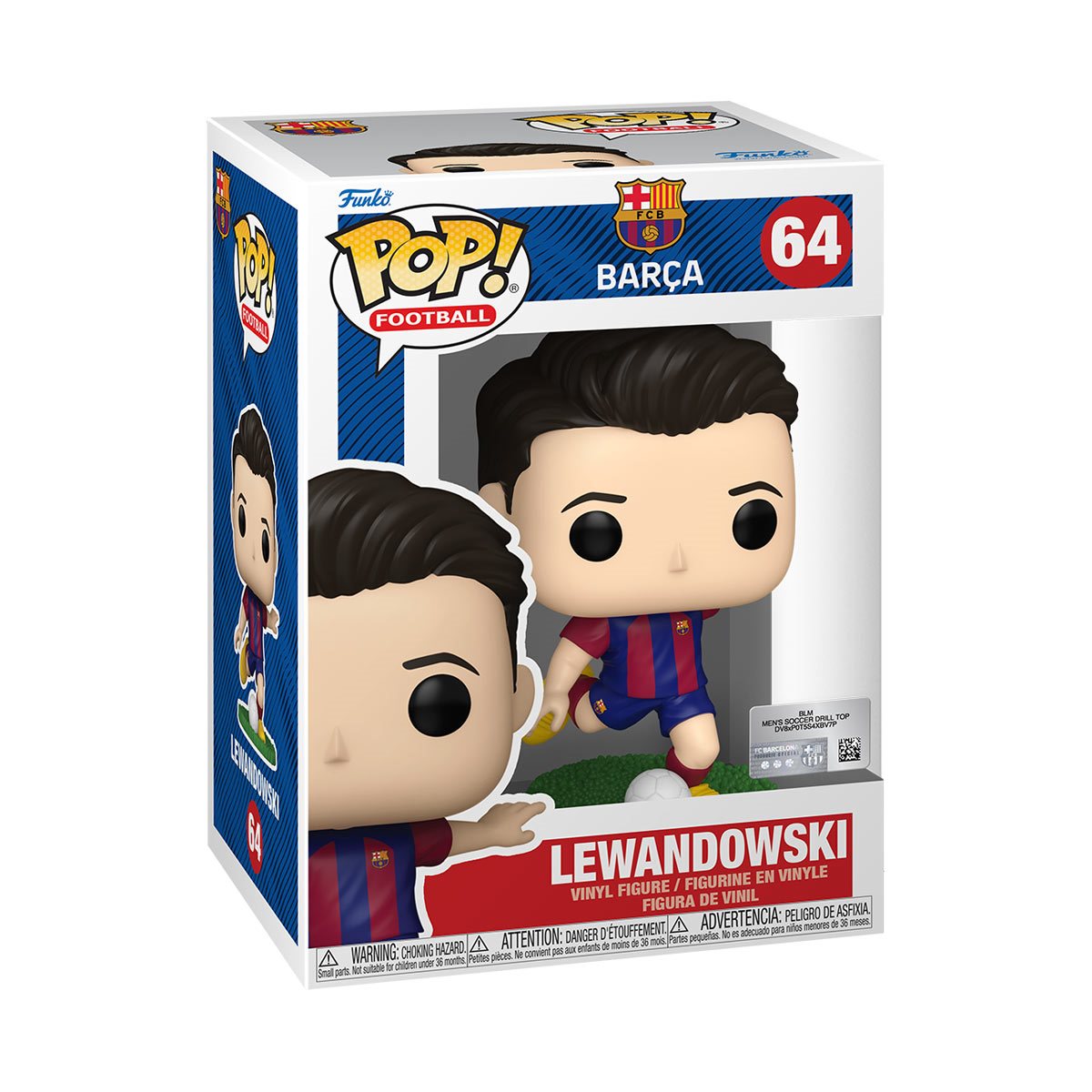 Football Barcelona Lewandowski Funko Pop! Vinyl Figure #64