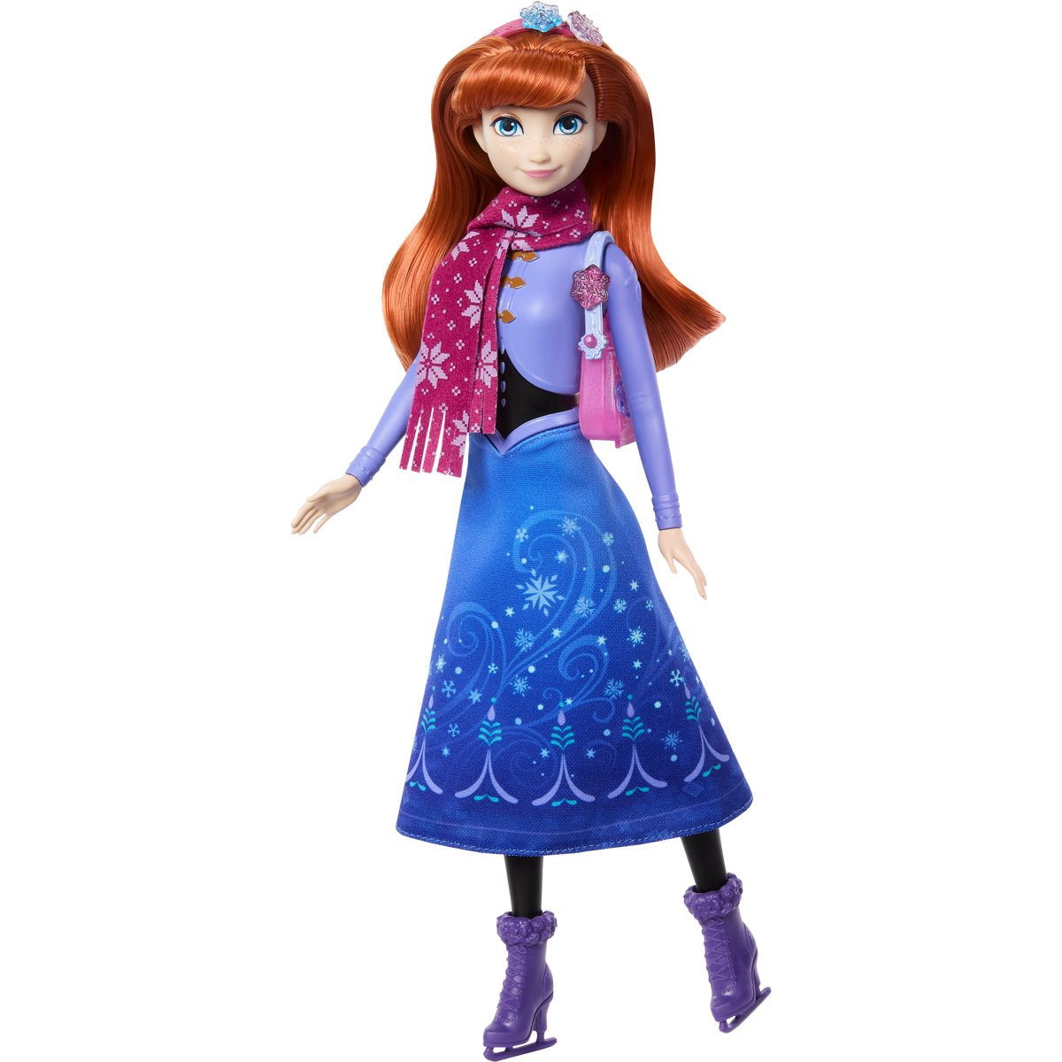 Disney Frozen Jewel Reveal Anna Ice Skating Fashion Doll