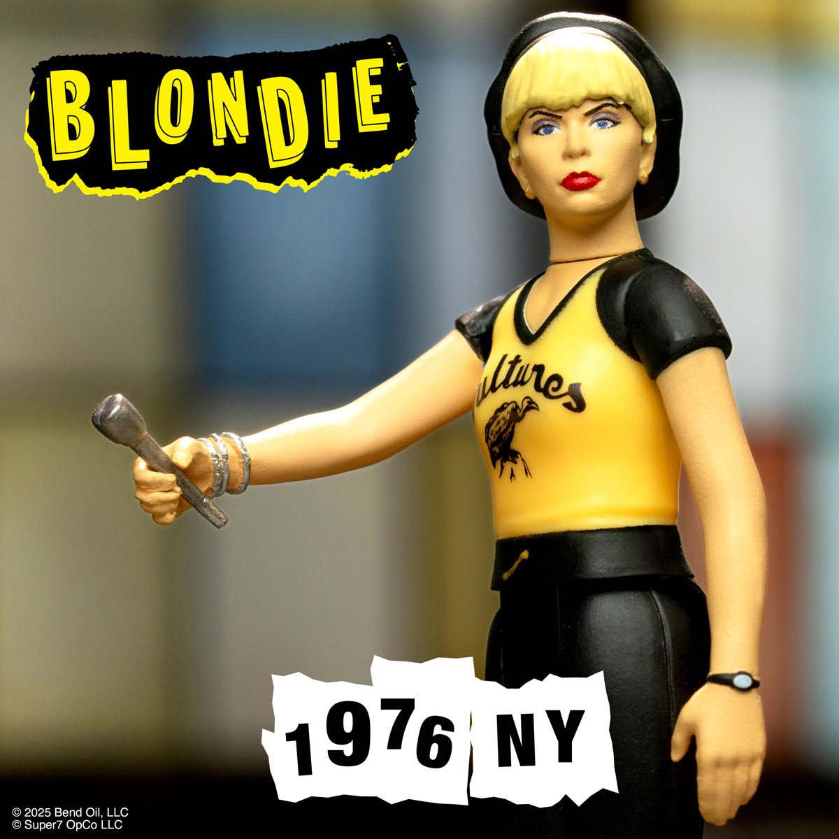Blondie Debbie Harry Vultures 3 3/4-Inch ReAction Figure